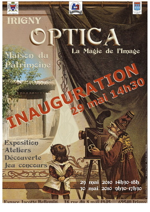 Affiche Inauguration Optica